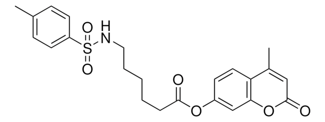 6-(TOLUENE-4-SULFONYLAMINO)-HEXANOIC ACID 4-METHYL-2-OXO-2H-CHROMEN-7-YL ESTER AldrichCPR