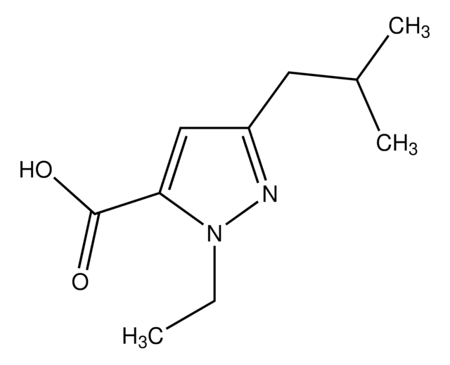 1-Ethyl-3-isobutyl-1H-pyrazole-5-carboxylic acid AldrichCPR