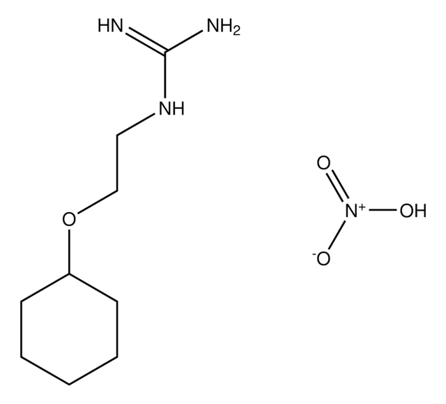 N-[2-(cyclohexyloxy)ethyl]guanidine, nitrate salt AldrichCPR
