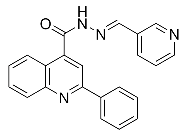 2-PHENYL-QUINOLINE-4-CARBOXYLIC ACID PYRIDIN-3-YLMETHYLENE-HYDRAZIDE AldrichCPR
