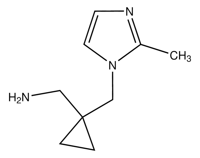 ((1-[(2-Methyl-1H-imidazol-1-yl)methyl]cyclopropyl)methyl)amine AldrichCPR