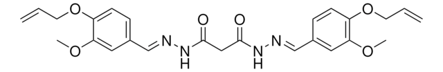 N'(1),N'(3)-BIS(4-(ALLYLOXY)-3-METHOXYBENZYLIDENE)MALONOHYDRAZIDE AldrichCPR