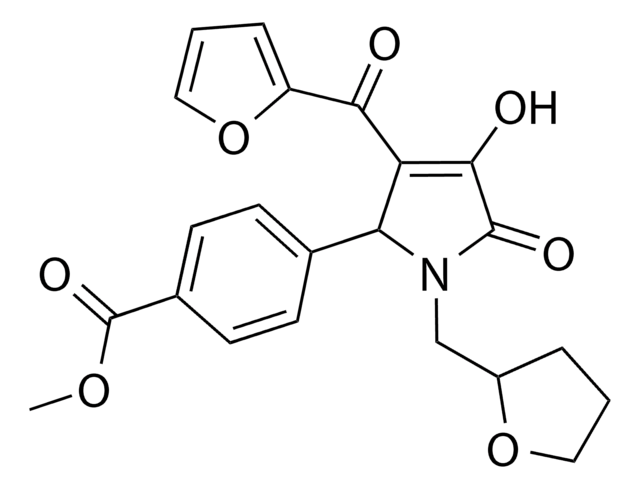 METHYL 4-[3-(2-FUROYL)-4-HYDROXY-5-OXO-1-(TETRAHYDRO-2-FURANYLMETHYL)-2,5-DIHYDRO-1H-PYRROL-2-YL]BENZOATE AldrichCPR