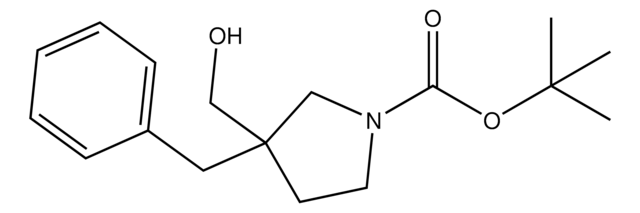 tert-Butyl 3-benzyl-3-(hydroxymethyl)-1-pyrrolidinecarboxylate AldrichCPR