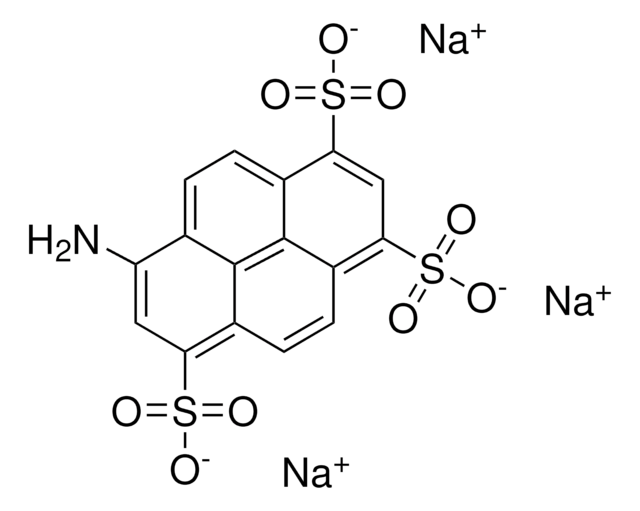 8-Aminopyrene-1,3,6-trisulfonic acid trisodium salt &#8805;96.0% (HPCE), solid