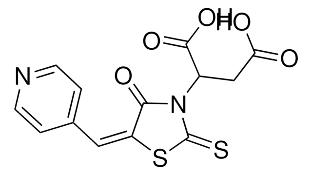 2-(4-OXO-5-(4-PYRIDINYLMETHYLENE)-2-THIOXO-1,3-THIAZOLIDIN-3-YL)SUCCINIC ACID AldrichCPR