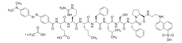 DABCYL-Glu-Arg-Nle-Phe-Leu-Ser-Phe-Pro-EDANS trifluoroacetate salt &#8805;95% (HPLC)