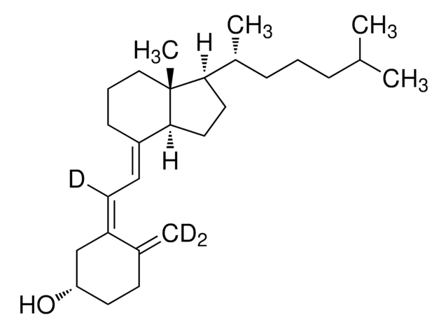 Vitamin D3(6,19,19-d3) solution 1&#160;mg/mL in ethanol, 97 atom % D, 97% (CP)