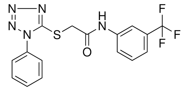 2-(1-PHENYL-1H-TETRAZOL-5-YLSULFANYL)-N-(3-TRIFLUOROMETHYL-PHENYL)-ACETAMIDE AldrichCPR
