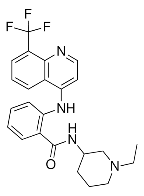 N-(1-ethyl-3-piperidinyl)-2-{[8-(trifluoromethyl)-4-quinolinyl]amino}benzamide AldrichCPR