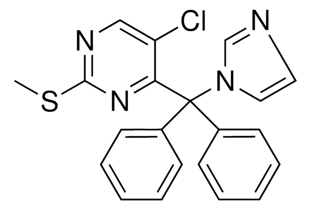 5-CHLORO-4-(IMIDAZOL-1-YL-DIPHENYL-METHYL)-2-METHYLSULFANYL-PYRIMIDINE AldrichCPR