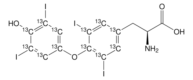 L-Thyroxine-(diphenyl-13C12) 99 atom % 13C, 97% (CP)
