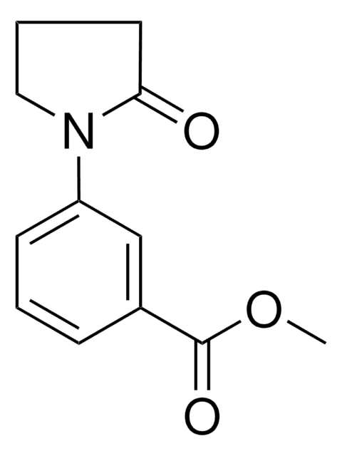 3-(2-OXO-PYRROLIDIN-1-YL)-BENZOIC ACID METHYL ESTER AldrichCPR