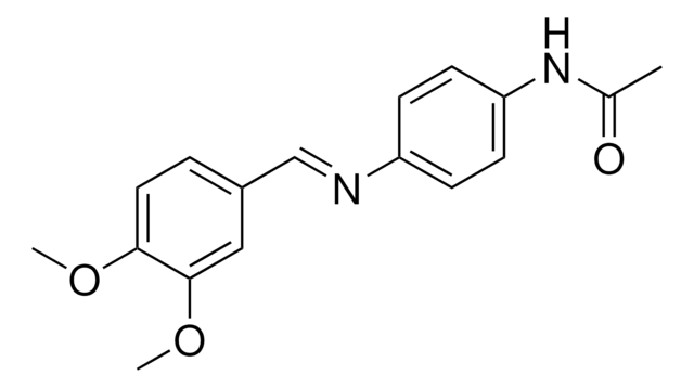 N-(4-((3,4-DIMETHOXY-BENZYLIDENE)-AMINO)-PHENYL)-ACETAMIDE AldrichCPR