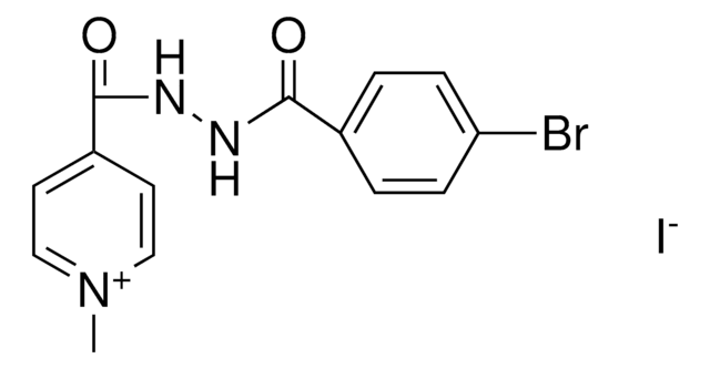 4-(N'-(4-BROMO-BENZOYL)-HYDRAZINOCARBONYL)-1-METHYL-PYRIDINIUM, IODIDE AldrichCPR