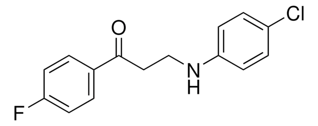 3-(4-CHLOROANILINO)-1-(4-FLUOROPHENYL)-1-PROPANONE AldrichCPR