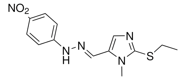 N-[1-(2-ETHYLSULFANYL-3-METHYL-3H-IMIDAZOL-4-YL)-METH-(E)-YLIDENE]-N'-(4-NITRO-PHENYL)-HYDRAZINE AldrichCPR