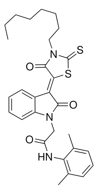 N-(2,6-DIMETHYLPHENYL)-2-[(3Z)-3-(3-OCTYL-4-OXO-2-THIOXO-1,3-THIAZOLIDIN-5-YLIDENE)-2-OXO-2,3-DIHYDRO-1H-INDOL-1-YL]ACETAMIDE AldrichCPR