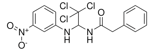 2-PHENYL-N-(2,2,2-TRICHLORO-1-(3-NITROANILINO)ETHYL)ACETAMIDE AldrichCPR
