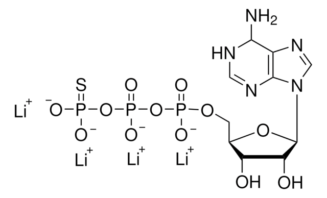 Adenosine 5&#8242;-[&#947;-thio]triphosphate tetralithium salt &#8805;75% (HPLC), powder