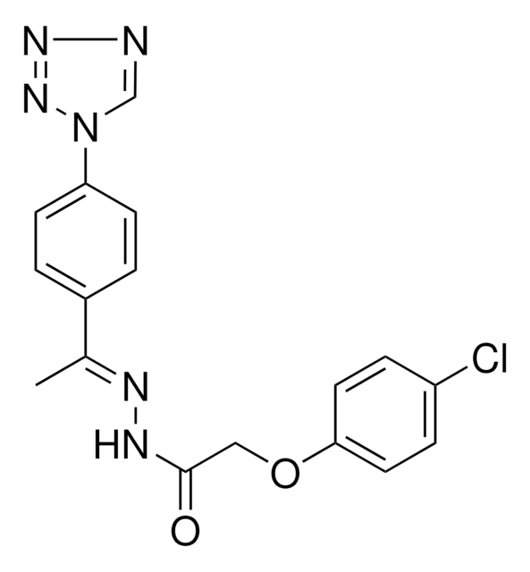2-(4-CHLOROPHENOXY)-N'-(1-(4-(1H-TETRAAZOL-1-YL)PHENYL)ETHYLIDENE)ACETOHYDRAZIDE AldrichCPR