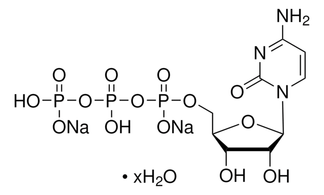 Cytidine 5&#8242;-triphosphate disodium salt hydrate &#8805;90.0% (HPLC)