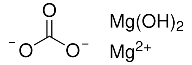Magnesium carbonate basic purum, light, &#8805;40% Mg (as MgO) basis, powder (light)