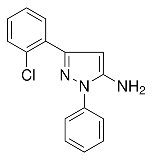 3-(2-CHLOROPHENYL)-1-PHENYL-1H-PYRAZOL-5-YLAMINE AldrichCPR