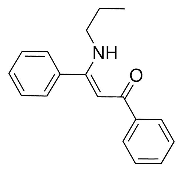 (2Z)-1,3-diphenyl-3-(propylamino)-2-propen-1-one AldrichCPR