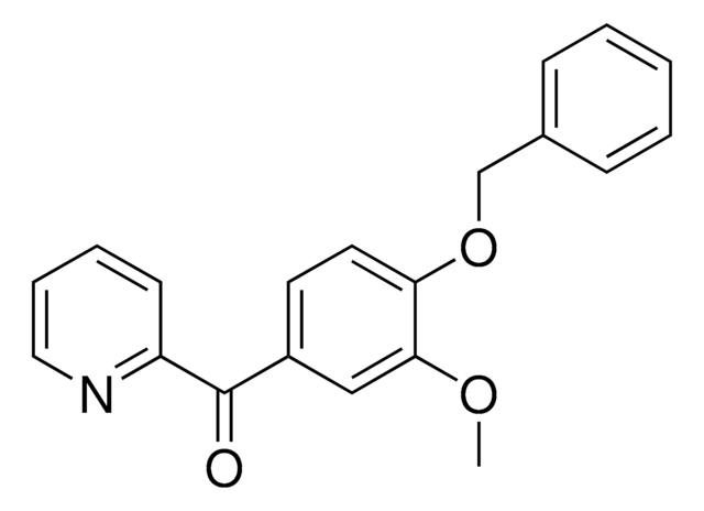 [4-(Benzyloxy)-3-methoxyphenyl](2-pyridinyl)methanone AldrichCPR