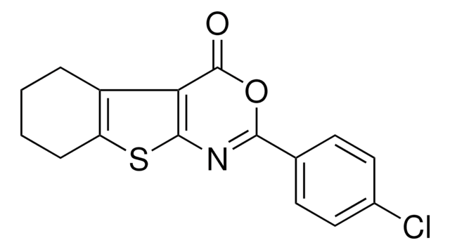 2-(4-CHLORO-PHENYL)-5,6,7,8-TETRAHYDRO-3-OXA-9-THIA-1-AZA-FLUOREN-4-ONE AldrichCPR