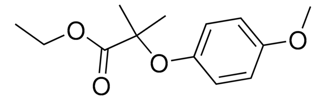 Ethyl 2-(4-methoxyphenoxy)-2-methylpropanoate AldrichCPR