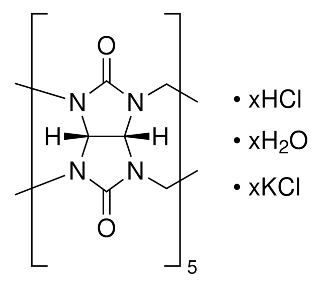 葫芦[5]脲 contains acid of crystalization