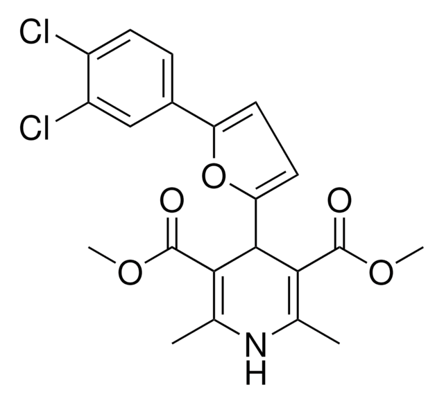 DIMETHYL 4-[5-(3,4-DICHLOROPHENYL)-2-FURYL]-2,6-DIMETHYL-1,4-DIHYDRO-3,5-PYRIDINEDICARBOXYLATE AldrichCPR