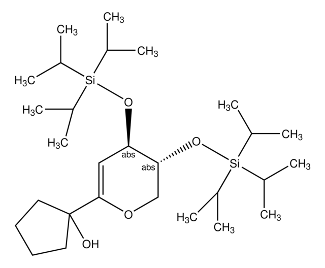 1,5-ANHYDRO-2-DEOXY-1-(1-HYDROXYCYCLOPENTYL)-3,4-BIS-O-(TRIISOPROPYLSILYL)-D-THREO-PENT-1-ENITOL AldrichCPR