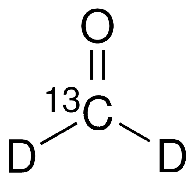Formaldehyde-13C, d2 solution 20&#160;wt. % in D2O, &#8805;99 atom % 13C, &#8805;98 atom % D
