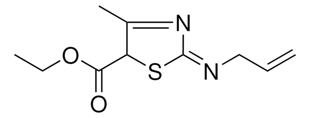 ETHYL 2-(ALLYLIMINO)-4-METHYL-2,5-DIHYDRO-1,3-THIAZOLE-5-CARBOXYLATE AldrichCPR