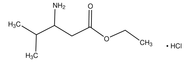 Ethyl 3-amino-4-methylpentanoate hydrochloride AldrichCPR