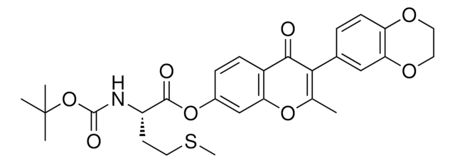 3-(2,3-DIHYDRO-1,4-BENZODIOXIN-6-YL)-2-METHYL-4-OXO-4H-CHROMEN-7-YL (2S)-2-[(TERT-BUTOXYCARBONYL)AMINO]-4-(METHYLSULFANYL)BUTANOATE AldrichCPR
