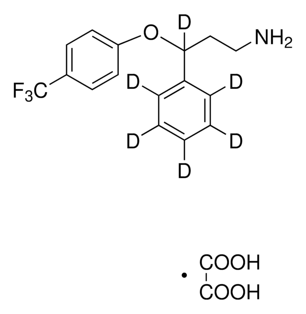 Norfluoxetine-D6 oxalate solution 100&#160;&#956;g/mL in methanol (as free base), ampule of 1&#160;mL, certified reference material, Cerilliant&#174;