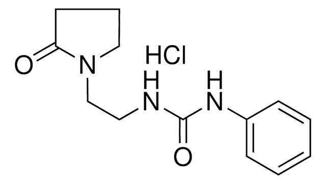 N-(2-(2-OXO-1-PYRROLIDINYL)ETHYL)-N'-PHENYLUREA HYDROCHLORIDE AldrichCPR