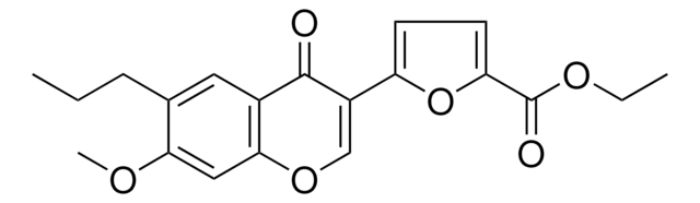 5-(7-METHOXY-4-OXO-6-PROPYL-4H-CHROMEN-3-YL)-FURAN-2-CARBOXYLIC ACID ETHYL ESTER AldrichCPR