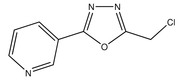 3-[5-(Chloromethyl)-1,3,4-oxadiazol-2-yl]pyridine AldrichCPR