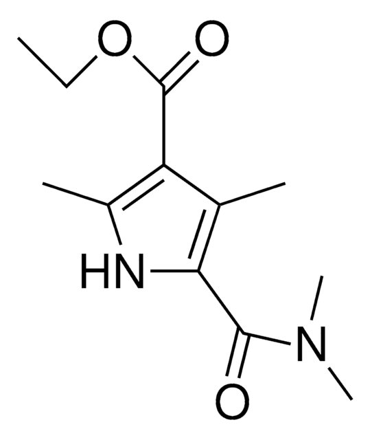 ETHYL 2,4-DIMETHYL-5-(DIMETHYLCARBAMOYL)-3-PYRROLECARBOXYLATE AldrichCPR