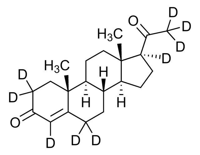 黄体酮-2,2,4,6,6,17&#945;,21,21,21-d9 98 atom % D, 98% (CP)