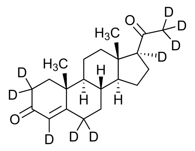 孕酮-D9标准液 CRM 溶液 100&#160;&#956;g/mL in acetonitrile, ampule of 1&#160;mL, certified reference material, Cerilliant&#174;