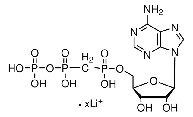 &#913;, &#946;-亚甲基腺苷 5&#8242;-三磷酸盐 锂盐 &#8805;93% (HPLC), solid