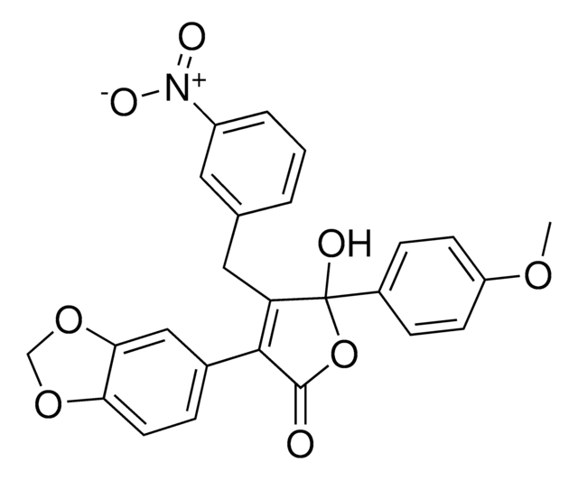 3-(1,3-Benzodioxol-5-yl)-5-hydroxy-5-(4-methoxyphenyl)-4-(3-nitrobenzyl)-2(5H)-furanone AldrichCPR