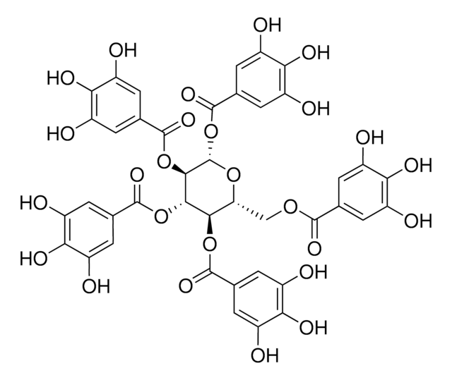 1,2,3,4,6-五没食子酰基&#946;-D-葡萄糖 phyproof&#174; Reference Substance