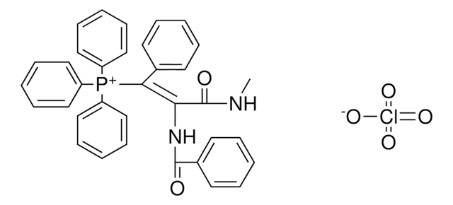 (2-BENZOYLAMINO-2-METHYLCARBAMOYL-1-PH-VINYL)-TRIPHENYL-PHOSPHONIUM, PERCHLORATE AldrichCPR